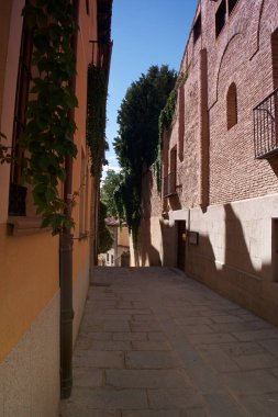 İspanya 'daki antik segovia binaları