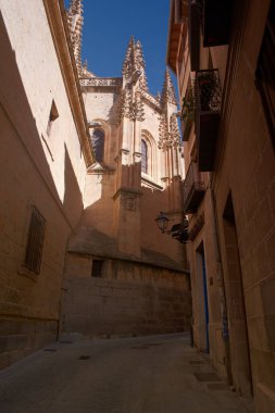 İspanya 'daki antik segovia binaları