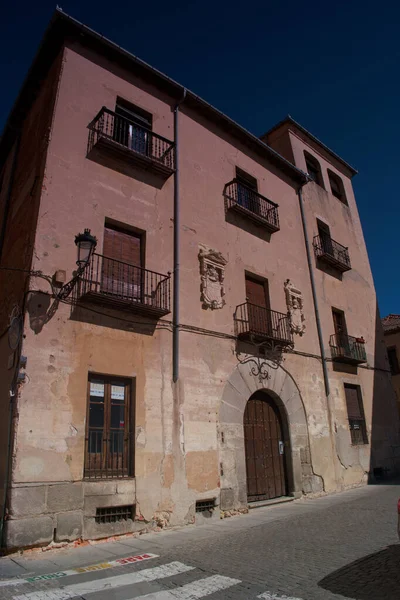 İspanya 'daki antik segovia binaları
