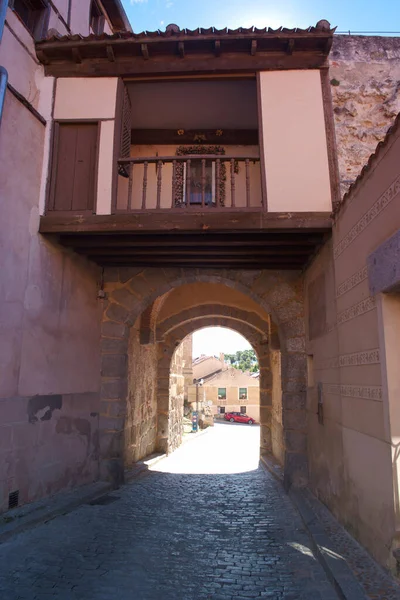 Gebäude Alten Außen Segovia Spanien — Stockfoto