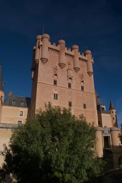 Bâtiments Ancien Extérieur Segovia Espagne — Photo