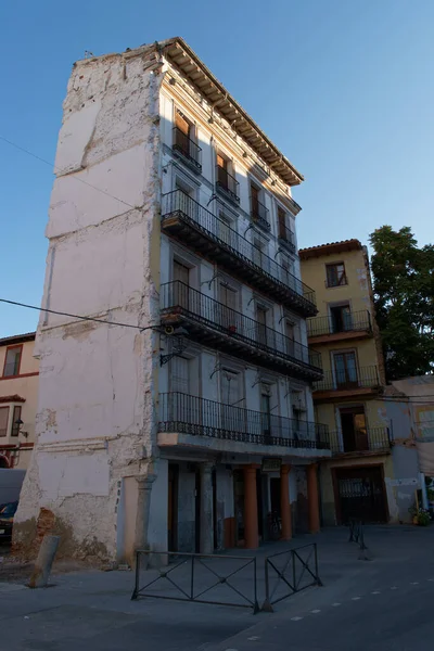 Stadt Stadt Gebäude Architektur Wand Fenster Tür — Stockfoto