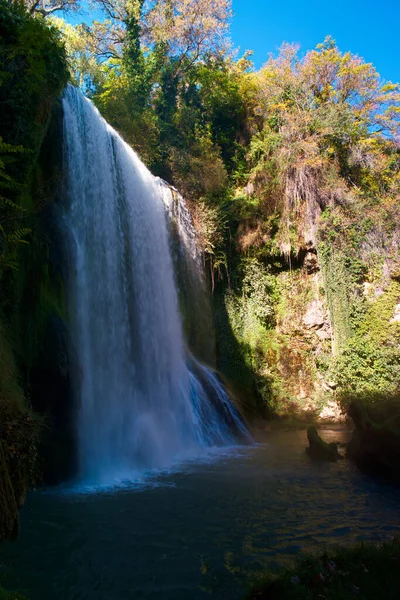 Waterval Waterval Waterval Natuur Groen Herfst — Stockfoto