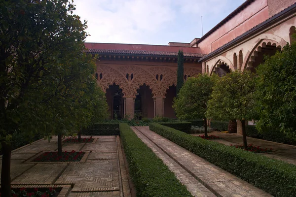 Castello Antico Monumento Pietra Zaragoza — Foto Stock