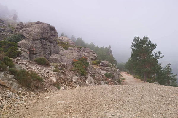 Paisagem Vista Natureza Montanhas Céu Livre Nuvens — Fotografia de Stock