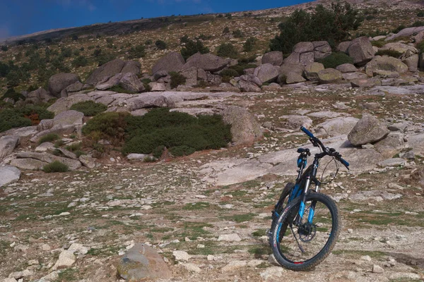 Bicicleta Ciclismo Mtb Paisaje Vista Naturaleza —  Fotos de Stock