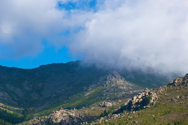 Paisaje Montañas Naturaleza Vista Aire Libre Cielo Nubes —  Fotos de Stock