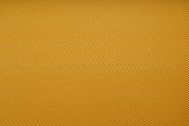 Sarı polistiren köpük dokusu. Kapatın. Waffle Doku