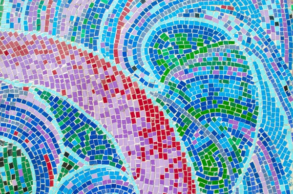 Mosaik Färg Med Motiv Elementen Ett Fragment Äkta Bulgarisk Smalt — Stockfoto