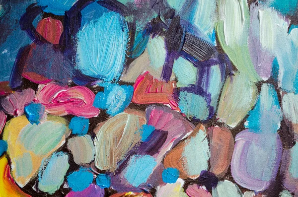 Ręcznie Malowany Akryl Abstrakcyjne Tło Sztuki Obraz Akrylowy Płótnie Kolor — Zdjęcie stockowe