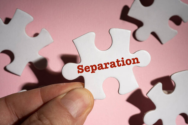 the concept of separation between puzzle pieces