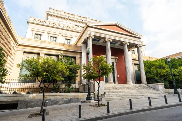 Афины Греция Ноябрь 2021 Внешний Вид Старого Греческого Парламента Центре — стоковое фото