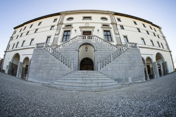 Udine Italy January 2022 Panoramic View Staircase Front City Castle — Photo