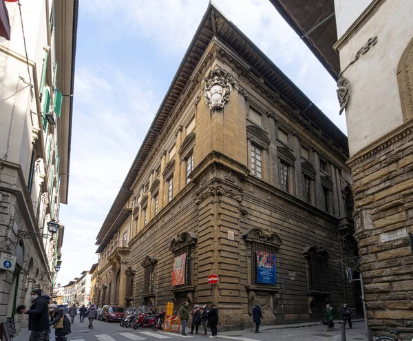 Florença Itália Janeiro 2022 Vista Museu Antropológico Centro Cidade — Fotografia de Stock