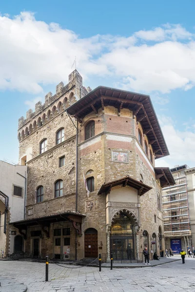 Florença Itália Janeiro 2022 Vista Panorâmica Dos Edifícios Antigos Nas — Fotografia de Stock