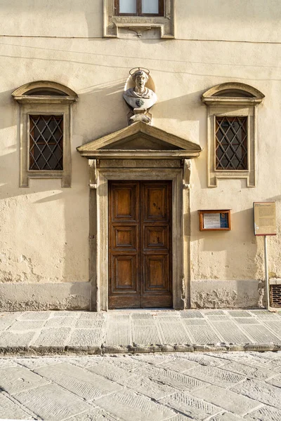 Florencia Italia Enero 2022 Fachada Exterior Del Oratorio San Tomás — Foto de Stock