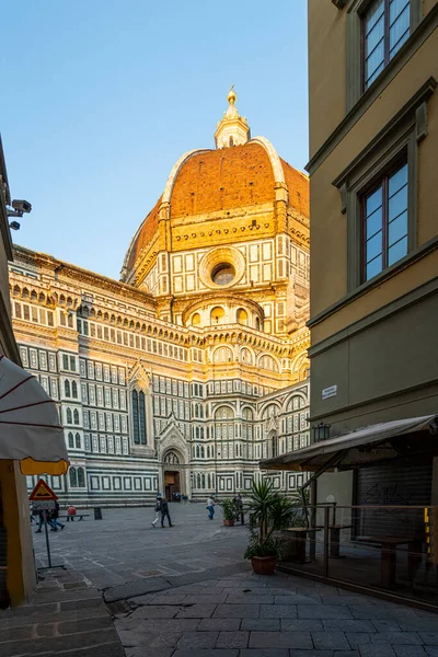 Firenze Olaszország 2022 Január Kilátás Brunelleschi Kupolája Katedrális Santa Maria — Stock Fotó