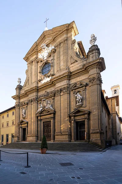 Florenz Italien Januar 2022 Außenansicht Der Kirche Santi Michele Gaetano — Stockfoto