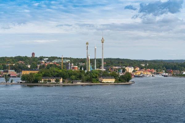 Stockholm Zweden September 2019 Luchtfoto Van Het Luna Park — Stockfoto