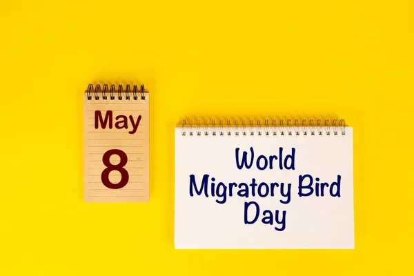 Célébration Journée Mondiale Des Oiseaux Migrateurs Mois Mai — Photo