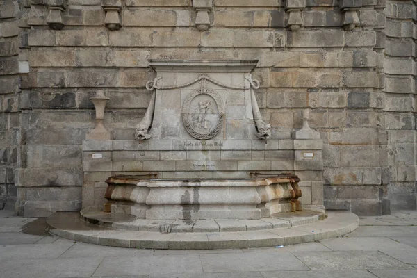 Porto Portugal Mars 2022 Fontaine Chafariz Porta Olival Dans Centre — Photo