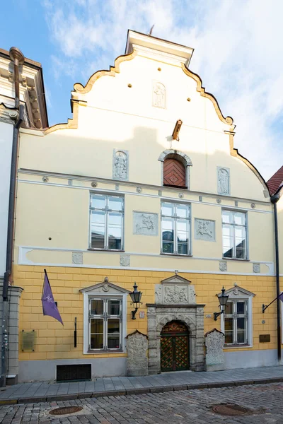 Tallinn Estland Juli 2022 Buitenaanzicht Van Het Tallinn Philharmonisch Gebouw — Stockfoto