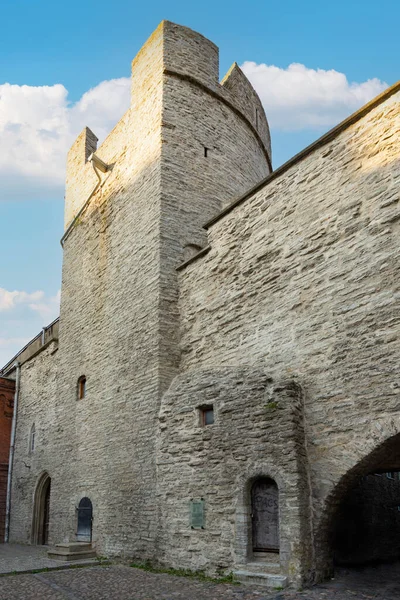 Tallinn Estonia July 2022 View City Gate Bremen Tower Old — Stock Photo, Image