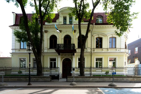 Tallinn Estonia July 2022 Exterior View Tallinn City Council Office — Foto Stock