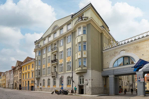 Tallin Estonia Lipiec 2022 Widok Zewnętrzny Budynku Muzeum Komórek Więziennych — Zdjęcie stockowe