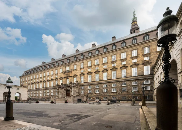 Koppenhága Dánia Október 2022 Kilátás Belső Udvar Christiansborg Palace Thr — Stock Fotó