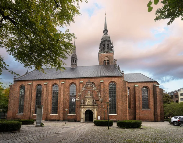 Kopenhagen Dänemark Oktober 2022 Außenansicht Der Heilig Geist Kirche Der — Stockfoto