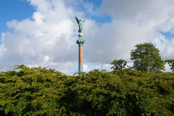 Copenhague Dinamarca Octubre 2022 Columna Conmemorativa Iver Huitfeldt Parque Del — Foto de Stock