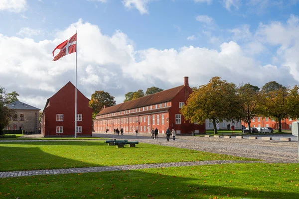 Copenhaga Dinamarca Outubro 2022 Vista Panorâmica Kastellet Uma Fortaleza 1600 — Fotografia de Stock