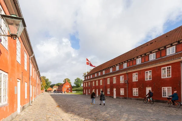 Copenhague Dinamarca Octubre 2022 Vista Panorámica Kastellet Una Fortaleza 1600 — Foto de Stock