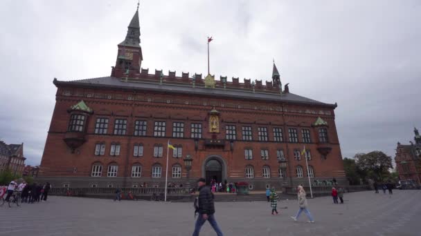 덴마크 코펜하겐 2022 도심에 코펜하겐 — 비디오