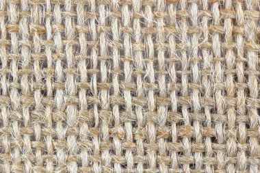 Kahverengi çuval bezi dokusu, çuval bezi dokusu arka plan, çuval dokusu.