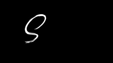 Senegal metin çizimi video animasyonu 4K