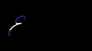 El Salvador renkli metin taslağı video animasyonu 4K
