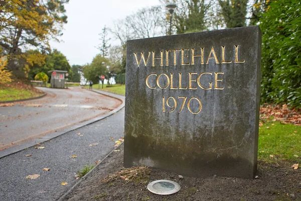 Het Gebouw Van Whitehall College Dublin Ierland — Stockfoto