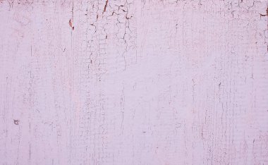 Kırık renk boyalı, arka planda eski püskü ahşap döşemeler. açık mavi