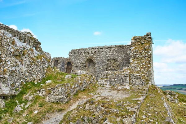 Rock Dunamase Castle Edifício Histórico Que Está Localizado Portlaoise Irlanda — Fotografia de Stock