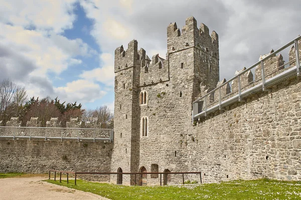 Swords Castle Historic Building Located Swords Dublin Irlanda Local Viagem — Fotografia de Stock