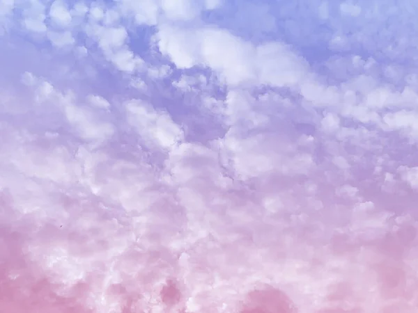 Cloud Sky Pastel Colored Background — Foto Stock