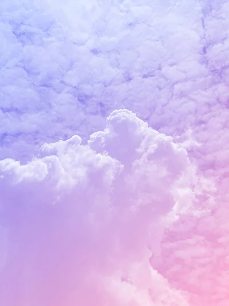 Nubes Cielo Con Fondo Color Rosa Púrpura —  Fotos de Stock