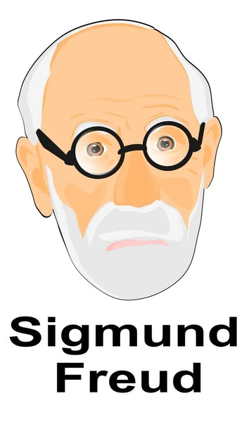 Visage Sigmund Freud Son Nom — Photo