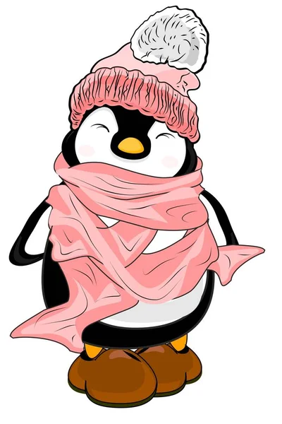Min Lilla Söta Lilla Pingvin — Stockfoto