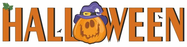 Halloween Holiday Funny Pumpkin — Stockfoto