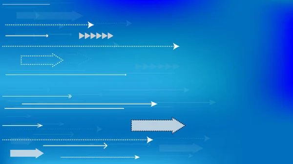 추상적 화살표 앞으로 디지털 데이터 네트워크 — 스톡 사진