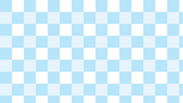 Modrý Velký Kostkovaný Gingham Kostkovaný Vzor Pozadí Ideální Pro Tapety — Stock fotografie