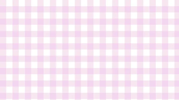 Pastel Pink Gingham Plaid Checkerboard Tartan Pattern Background Perfect Wallpaper — стоковый вектор